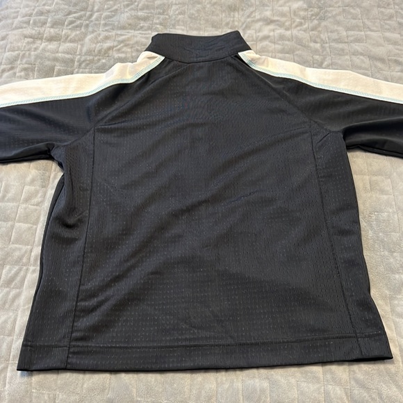 Nike Track Jacket, Black, White, Blue, Mesh, Running, Workout, Size M - Picture 4 of 10